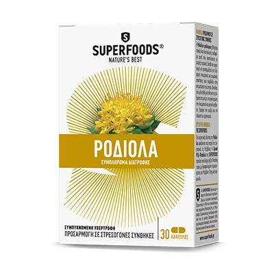 Superfoods Χρυσή Ρίζα Rhodiola 250mg 30caps