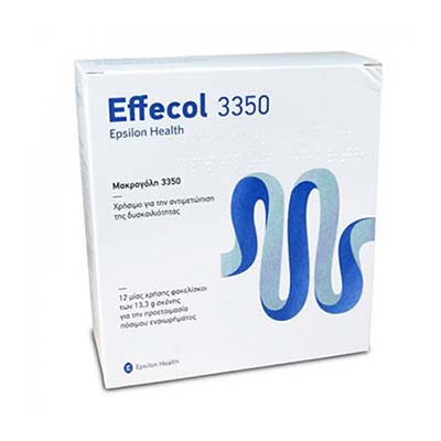 Epsilon Health Effecol 3350 - Για Χρόνια Δυσκοιλιότητα 12 φακελίσκοι