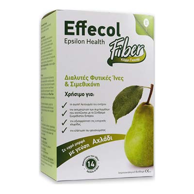 Epsilon Health Effecol Fiber με Γεύση Αχλάδι 14 x 30ml