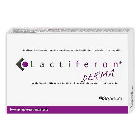 Lactiferon Derma Συμπλήρωμα Διατροφής με Λακτοφερρίνη 30tabs