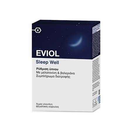 Eviol Sleep Well 60 μαλακές κάψουλες