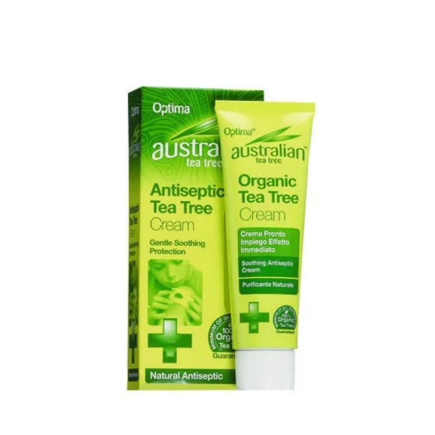 Optima Australian Tea Tree Antiseptic Cream Αντισηπτική Κρέμα 50 ml