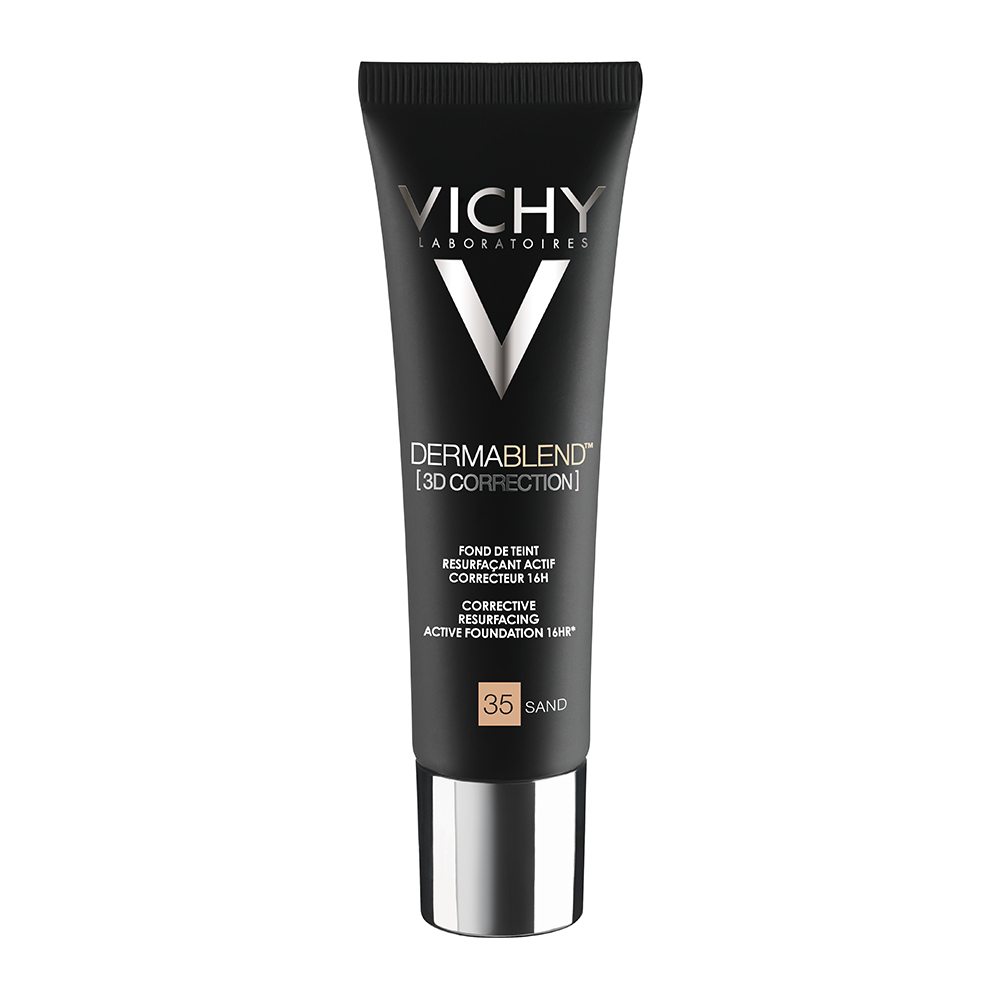 Vichy Dermablend 3D Διόρθωση 16ωρών Make up, Επιδερμίδα με Τάση Ακμής Νο 35 SAND 30ml