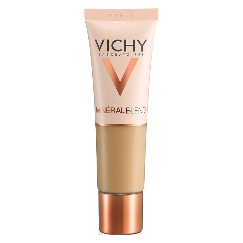Vichy MineralBlend Hydrating Fluid Foundation -12 Sienna- 30ml