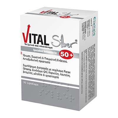 Vital Silver 50+ 30 LipidCaps