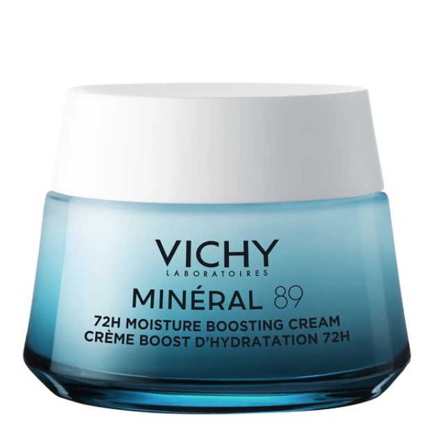 Vichy Mineral 89 72h Moisture Boosting Cream Light 50ml - Ενυδατική Κρέμα Προσώπου Με Υαλουρονικό Οξύ Ελαφριάς Υφής
