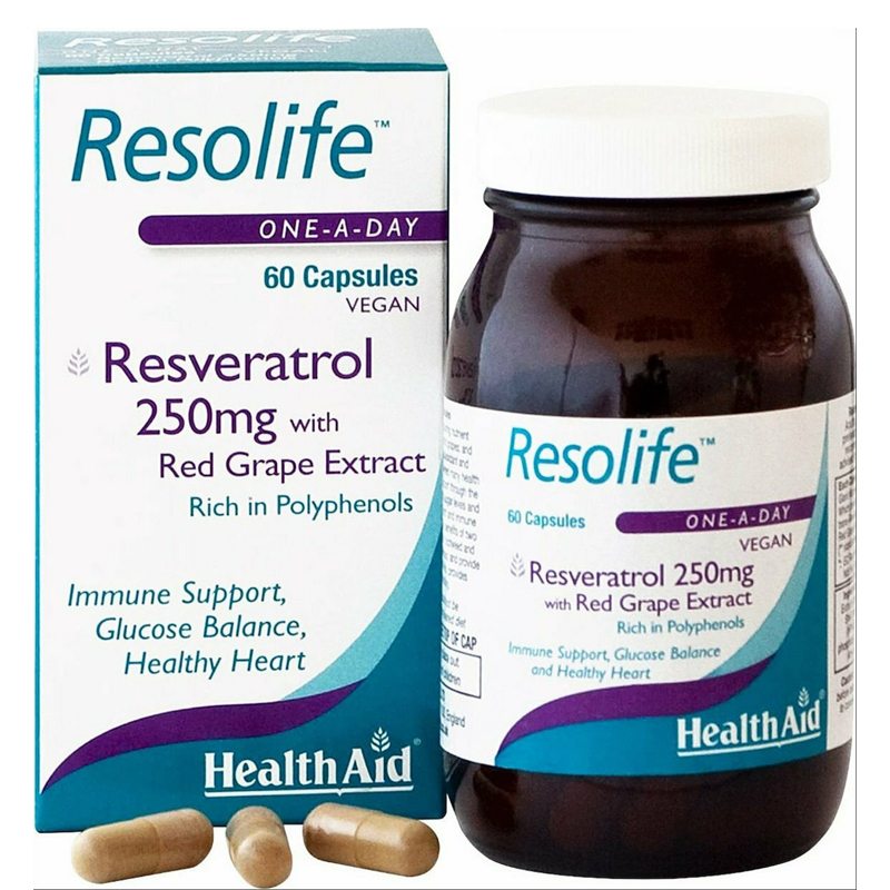 Health Aid Resolife 250mg 60 κάψουλες