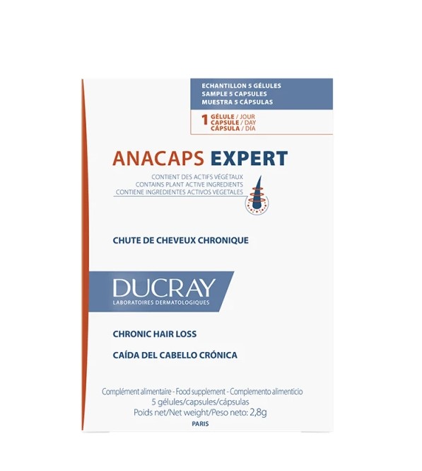 Ducray Anacaps Expert Συμπλήρωμα Διατροφής που Προτείνεται για τη Χρόνια Τριχόπτωση 30 Κάψουλες