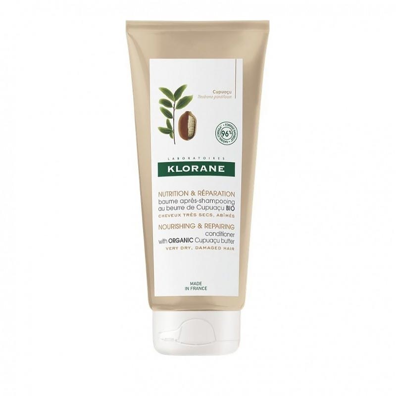 Klorane Nourishing & Repairing Conditioner Cupuacu Butter Μαλακτική Κρέμα για Μετά το Λούσιμο - 200ml