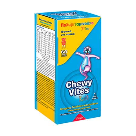 Chewy Vites Jelly Bears Multivitamin Plus 60 Ζελεδάκια