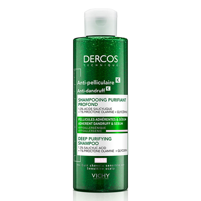 Vichy Dercos Depp Purifying Shampo Anti-Dandruff K 250ml