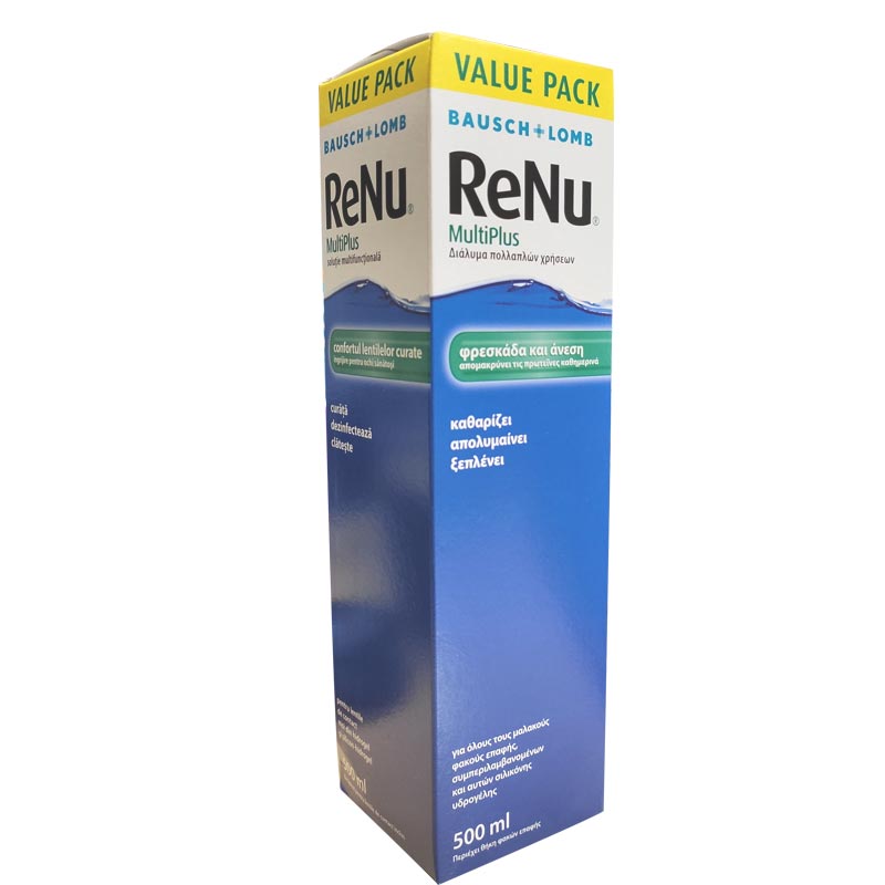 Bausch & Lomb Renu Multiplus Value Pack 500ml