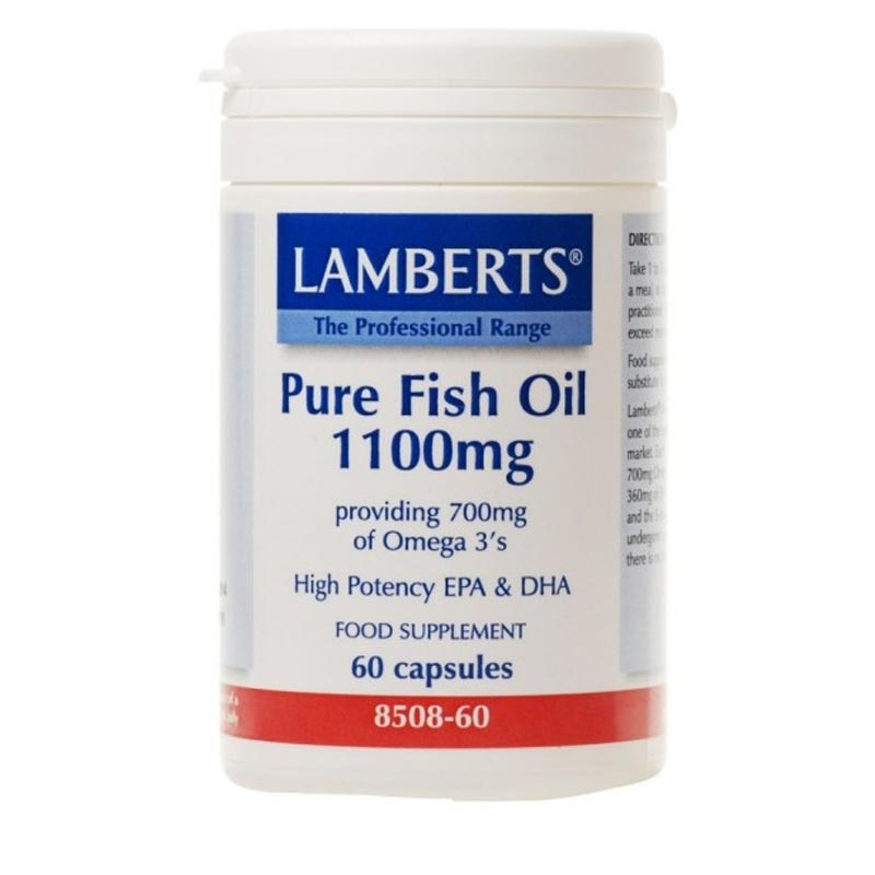 Lamberts Pure Fish Oil 1100mg 60 caps