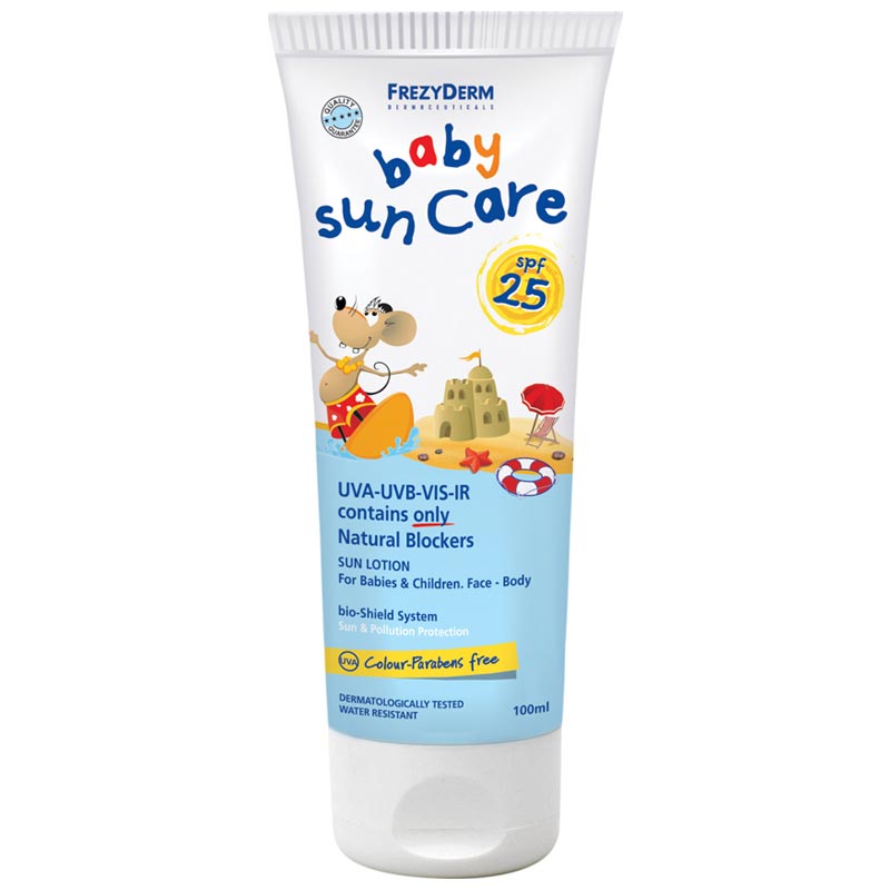 Frezyderm Baby Sun Care Βρεφικό Αντιηλιακό Γαλάκτωμα SPF25 100ml