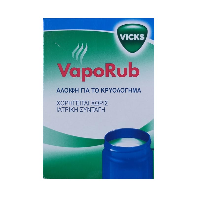 Vicks Vaporub Αλοιφή για το Κρυολόγημα 100gr