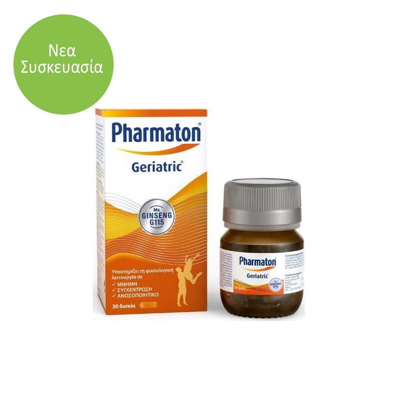 Pharmaton Geriatric Δισκία Πολυβιταμίνη με Ginseng G115 30 δισκία