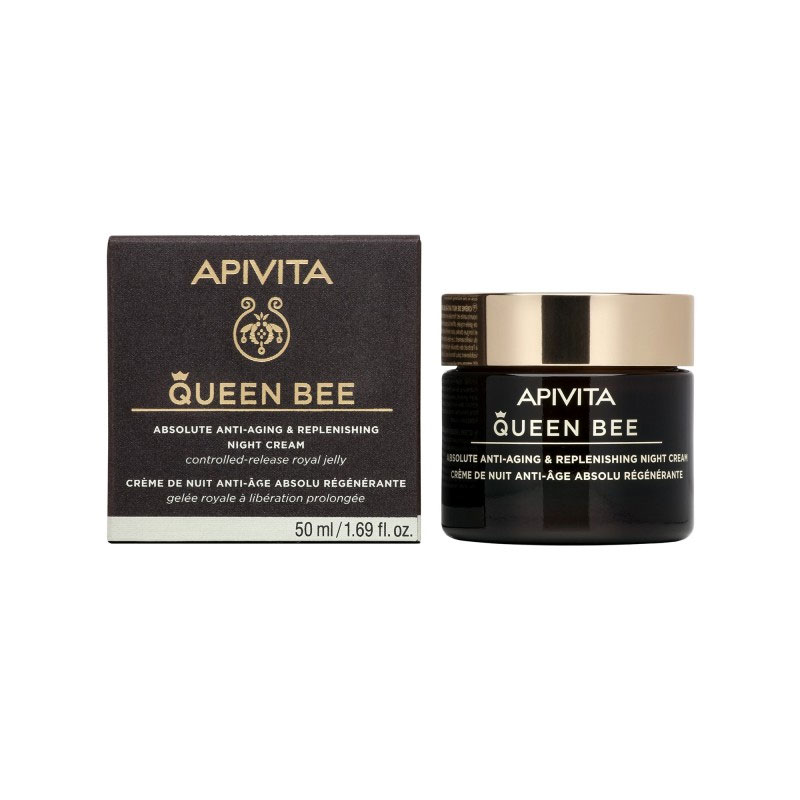 Apivita Queen Bee Κρέμα Νύχτας Απόλυτης Αντιγήρανσης & Εντατικής Θρέψης 50 ml