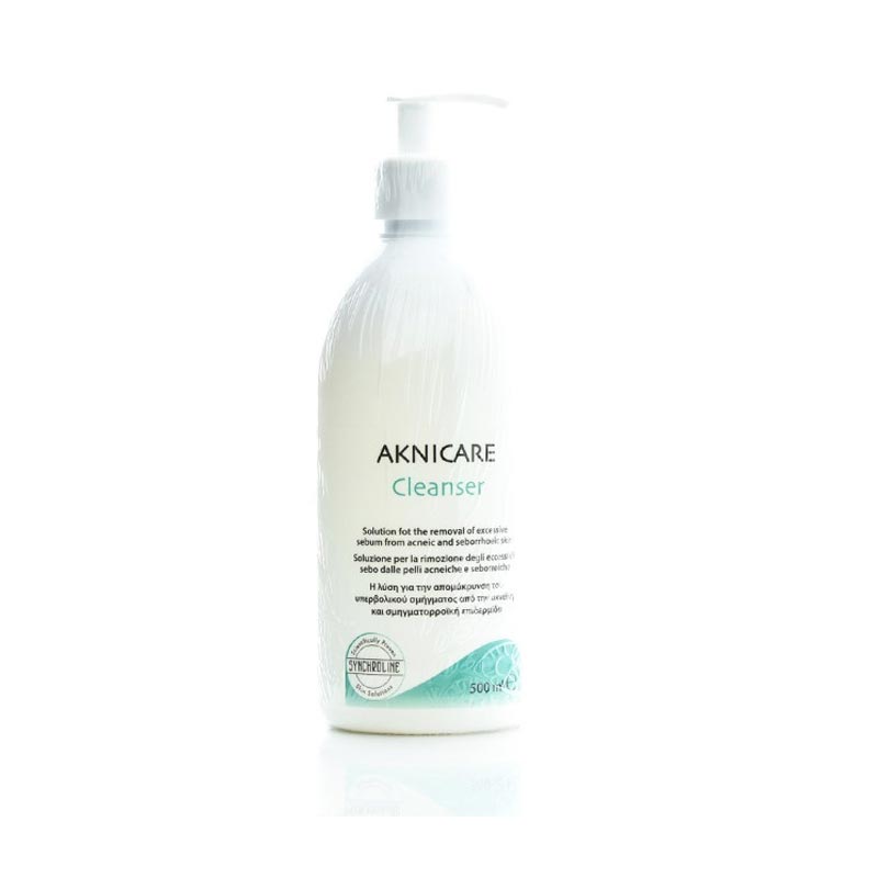 Synchroline Aknicare Cleanser Καθαριστικό Προσώπου για Ακνεϊκή & Σμηγματορροϊκή Επιδερμίδα 500ml