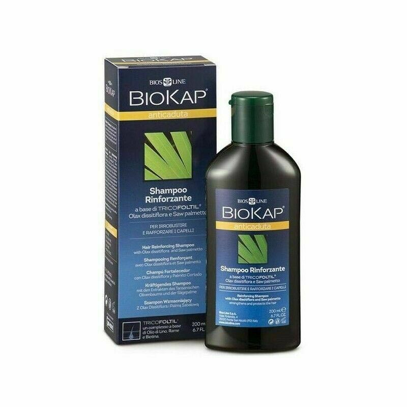 Biosline BioKap Shampoo Anticaduta - Σαμπουάν κατά της Τριχόπτωσης 200ml