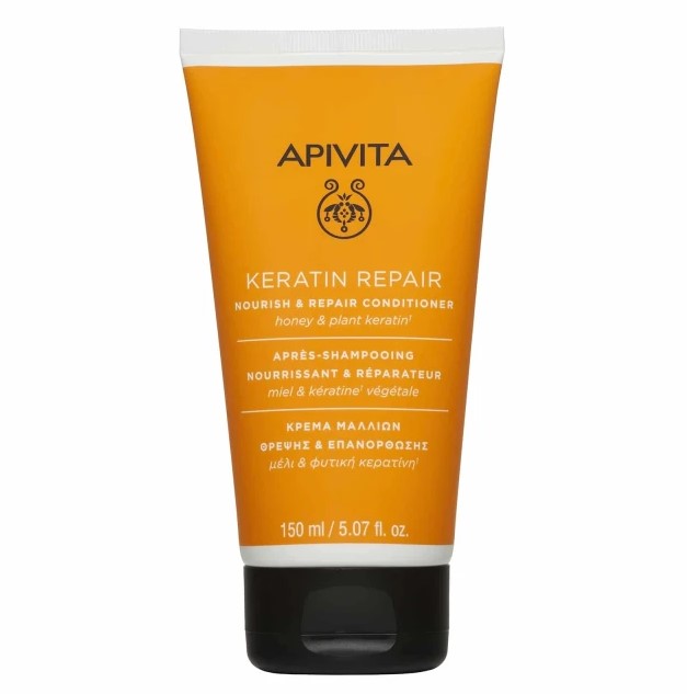 Apivita Keratin Repair Κρέμα Θρέψης & Επανόρθωσης για Ξηρά-Ταλαιπωρημένα Μαλλιά 150ml