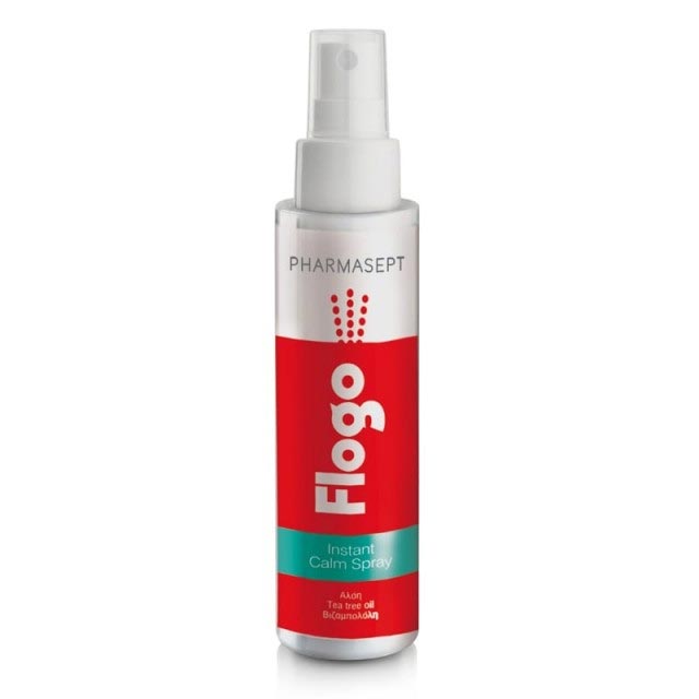 Pharmasept Flogo Instant Calm Spray, για Πρόσωπο-Σώμα, Προσφέρει Αίσθηση Ανακούφισης 100ml