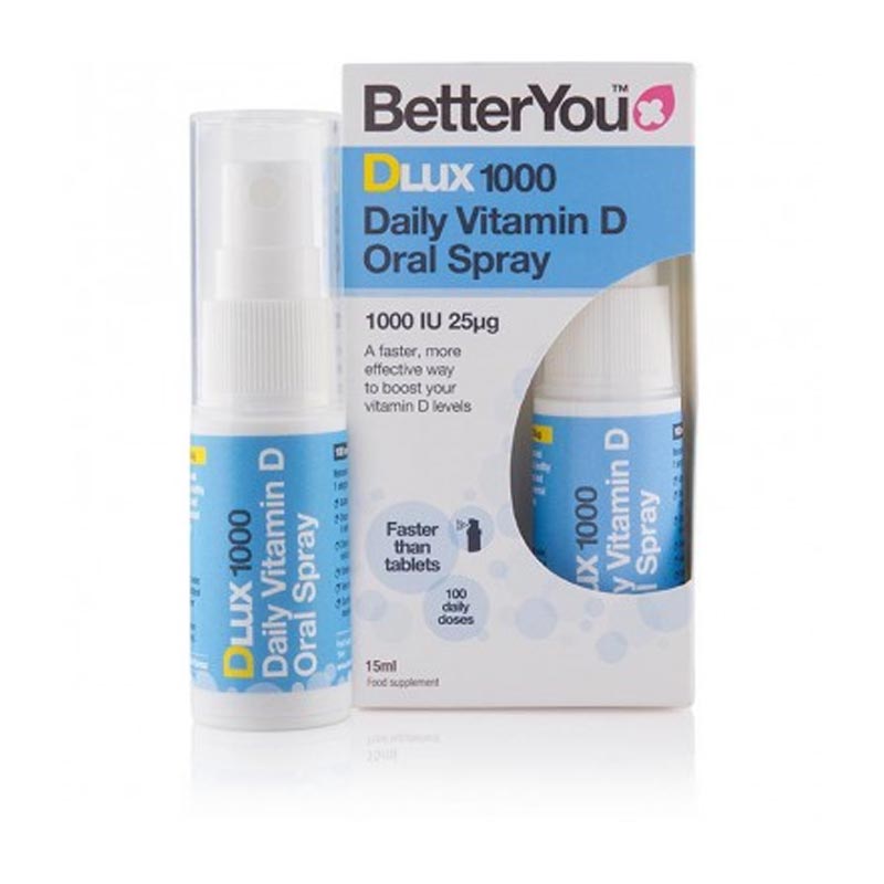 BetterYou Dlux 1000 IU Spray D3 15ML 100 Ψεκασμοί