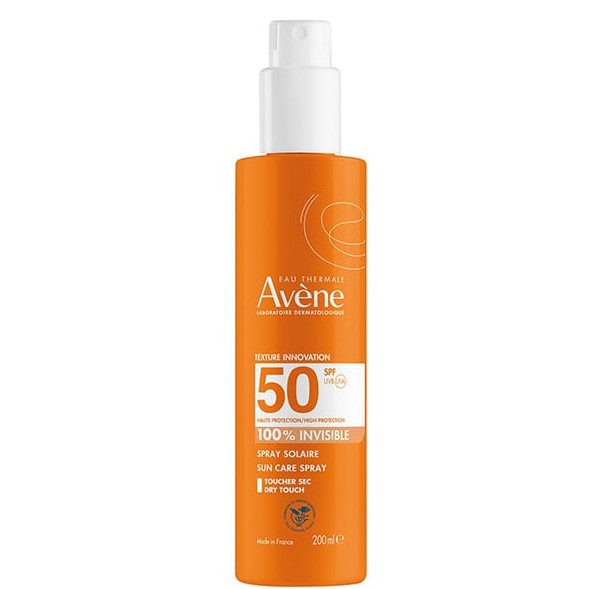 Avene Spray SPF50 Αντηλιακό Spray Σώματος 200ml