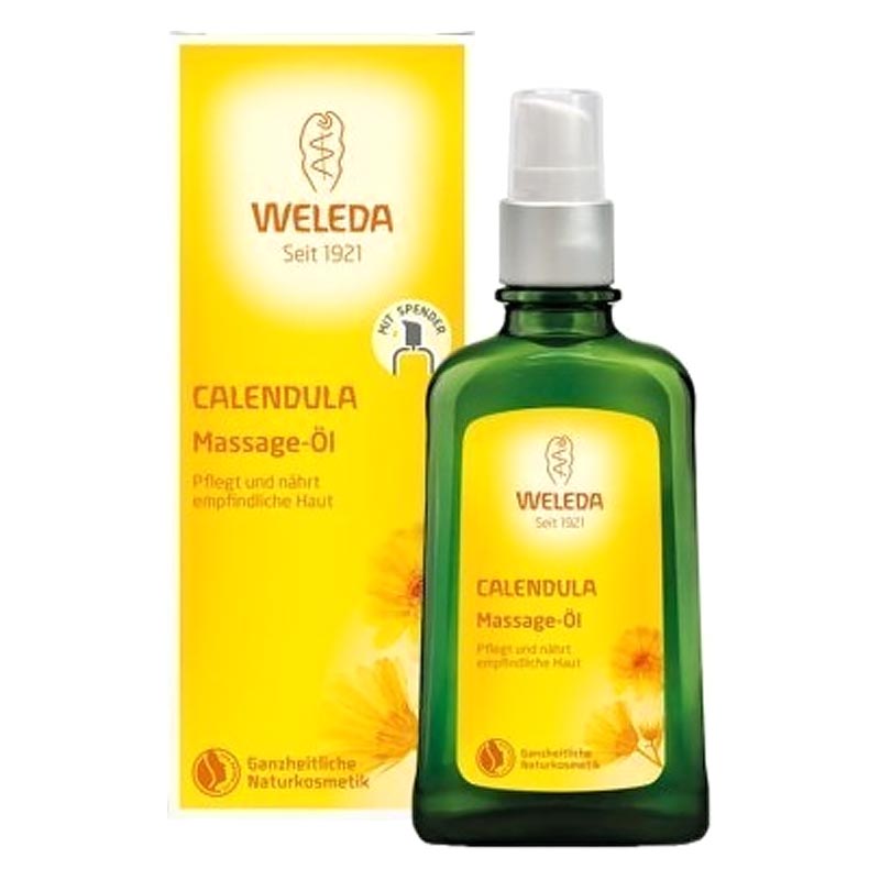 Weleda Calendula Massage Oil 100ml - Λάδι για μασάζ με καλεντούλα