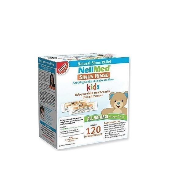 NeilMed - Sinus Rinse Kids Ανταλλακτικά Φακελάκια Ρινικών Πλύσεων για Παιδιά - 120 Φακελάκια