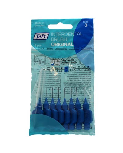 Tepe Interdental Brush - Μεσοδόντια Βουρτσάκια No 0.6mm (size 3), 8τεμ.