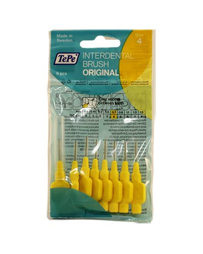 Tepe Interdental Brush - Μεσοδόντια Βουρτσάκια No 0.7mm (size 4), 8τεμ.