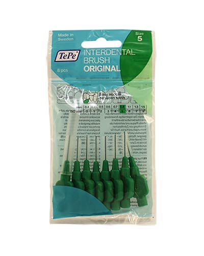 Tepe Interdental Brush - Μεσοδόντια Βουρτσάκια No 0.8mm (size 5), 8τεμ.