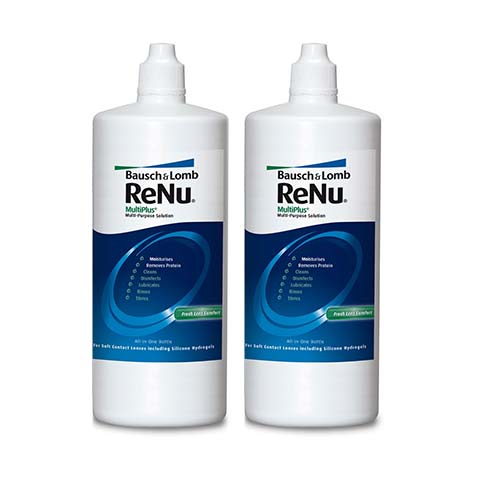 PROMO 1+1 Renu Multiplus Διάλυμα Πολλαπλών Χρήσεων 360+360ml