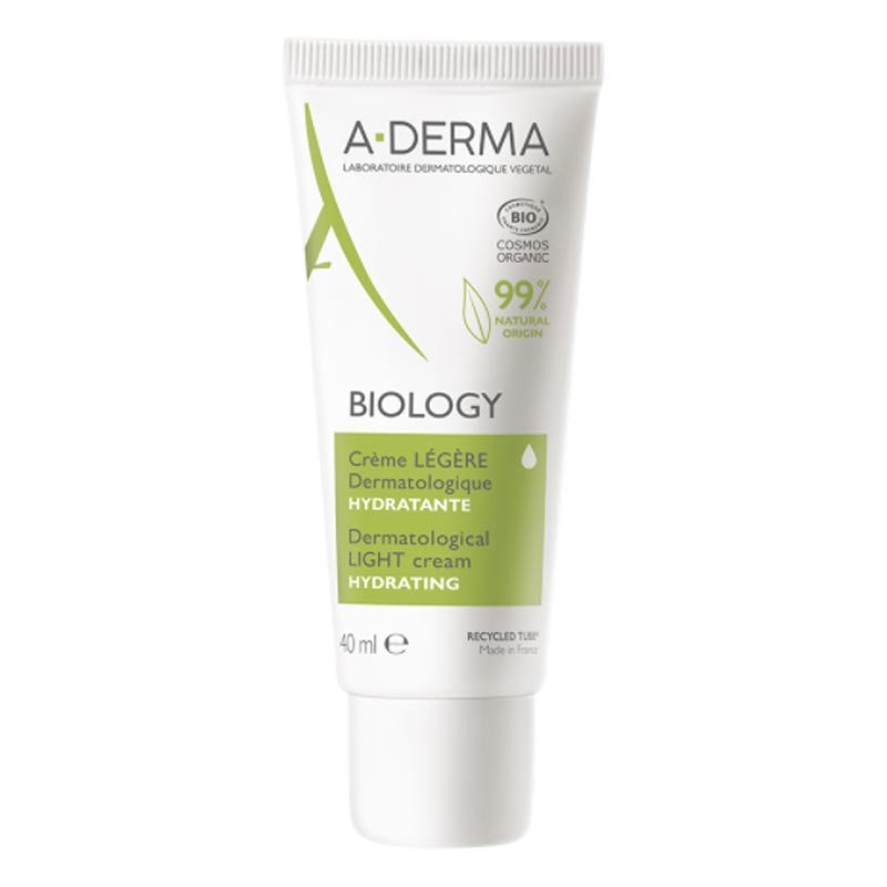 A-Derma Biology Ενυδατική Κρέμα με Ελαφριά Υφή 40ml