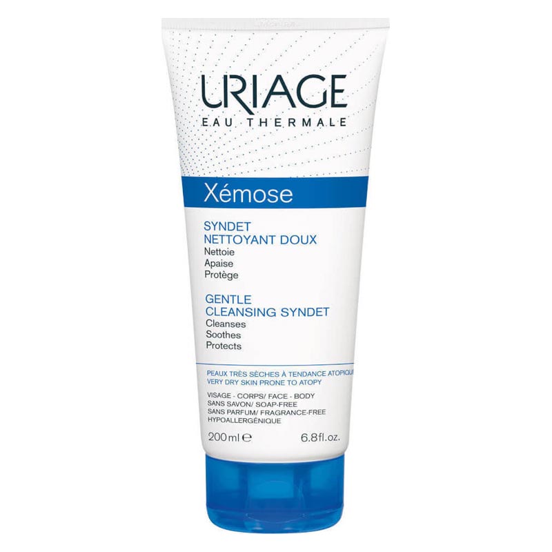 Uriage Xemose Gentle Cleansing Syndet 200ml - Απαλό Καταπραϋντικό Καθαριστικό Για Ατοπικό Δέρμα