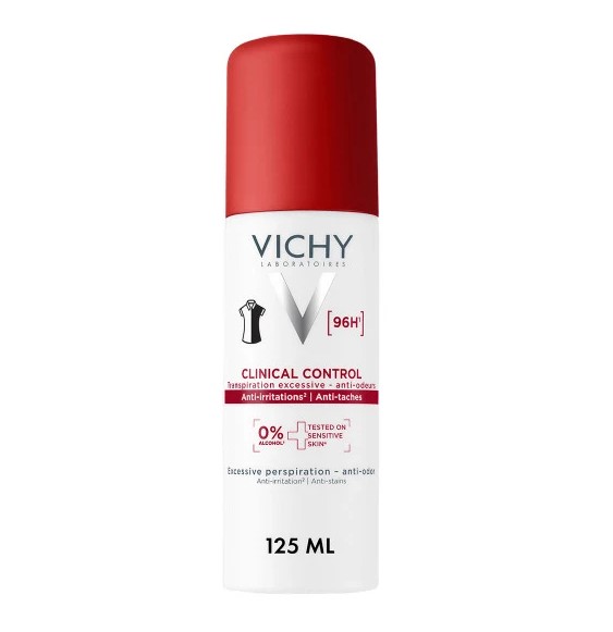 Vichy Clinical Control Deodorant Aerosol 96h 125ml