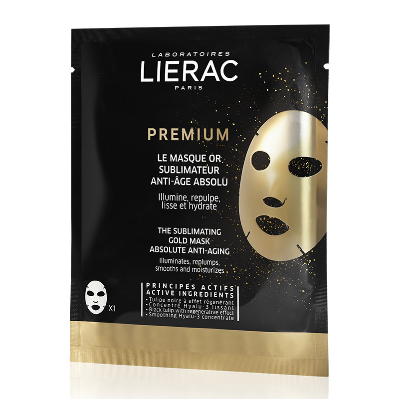 Lierac Premium The Sublimating Gold Mask, Χρυσή Μάσκα Απόλυτης Αντιγήρανσης, 20ml