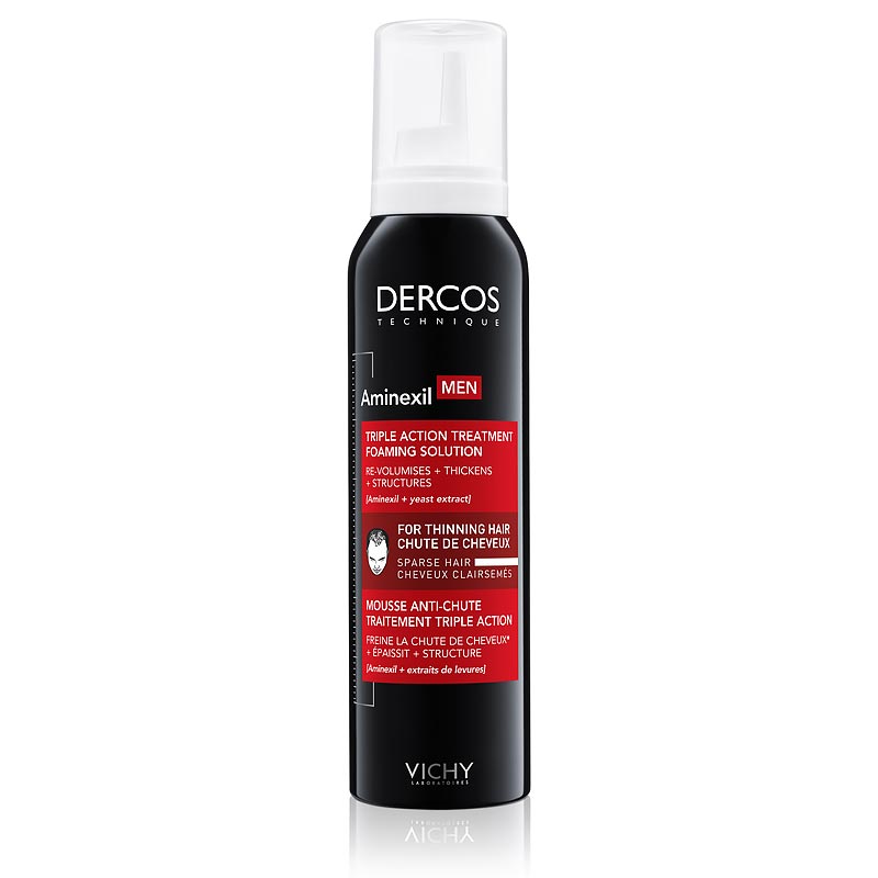 Vichy Dercos Aminexil Men Triple Action Treatment Foaming Solution 150ml