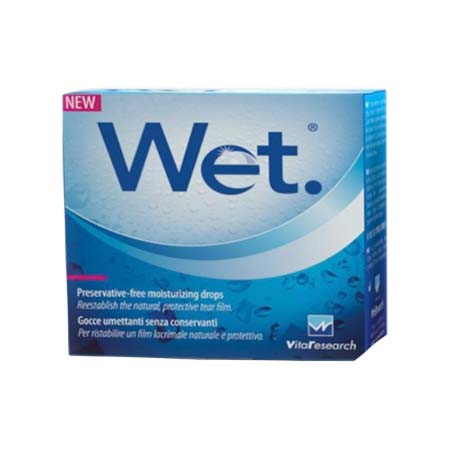 Wet Moisturizing drops Οφθαλμικές Σταγόνες 20 x 0.4ml