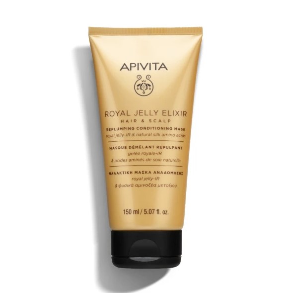 Apivita Royal Jelly Elixir Μαλακτική Μάσκα Αναδόμησης, 150ml