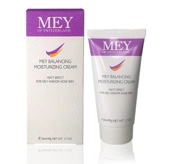 Mey Balancing Cream Ενυδατική Κρέμα Προσώπου Για Λιπαρή Ακνεϊκή Επιδερμίδα 50ml