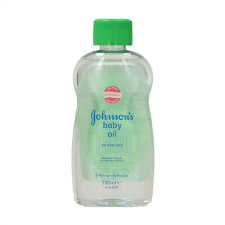 Johnsons Baby Oil Aloe Vera 200ml