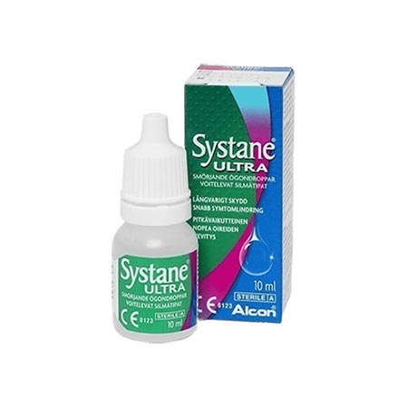 Alcon Systane Ultra 10ml - Μπορεί να χρησιμοποιηθεί εως και 6 μήνες μετά το άνοιγμα