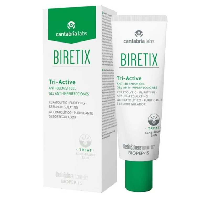 BiRetix Tri-Active Τζελ Κατά Των Ατελειών 50ml