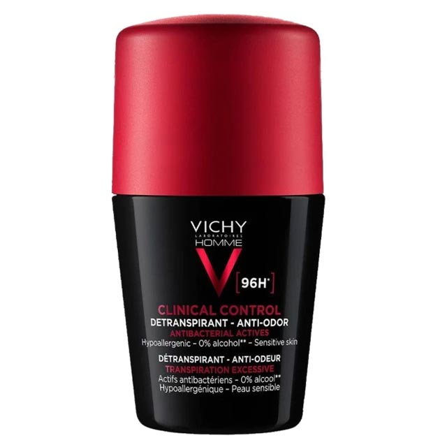 Vichy Homme Clinical Control 96H Antitranspirant Anti Odor Roll-On 50ml