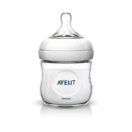 Philips Avent Natural Πλαστικό Μπιμπερό 125ml 0m+ (SCF690/17)