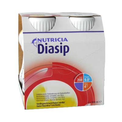 Nutricia Diasip 4 x 200ml Βανίλια