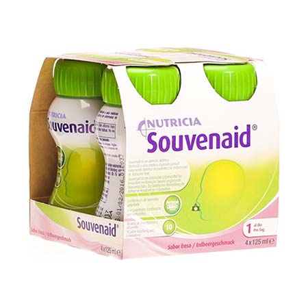 Nutricia Souvenaid Φράουλα 4 x 125ml