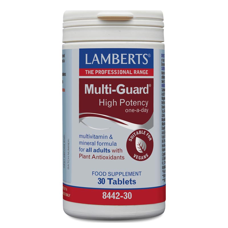 Lamberts Multi Guard High Potency One-A-Day Συμπλήρωμα Διατροφής 30 Κάψουλες
