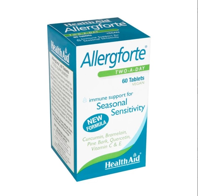 Health Aid Allergforte Two a Day 60 ταμπλέτες
